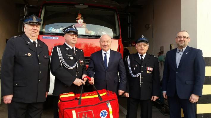 Torba medyczna dla strażaków OSP w Chorzelach