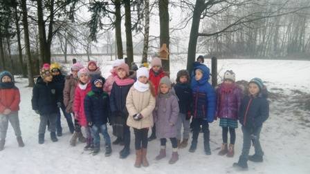 Krzynowłoga Mała: Dokarmiajmy ptaki zimą