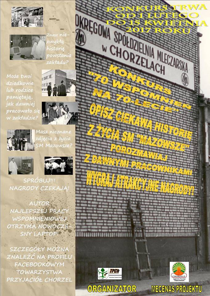 MojeChorzele.pl: Konkurs historyczno-literacki - zaproszenie