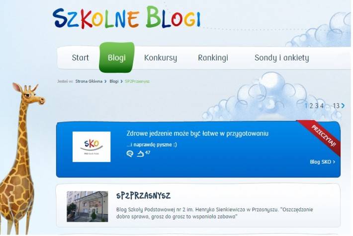 Szkolny Blog SKO przasnyskiej 