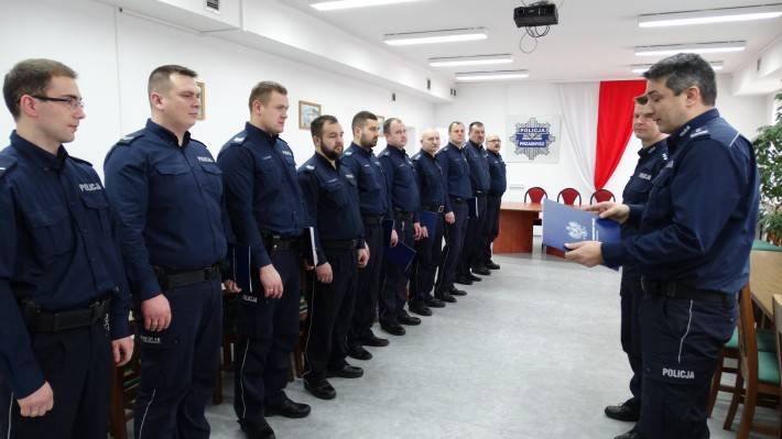 KPP:  Uroczystość mianowania na wyższe stanowiska służbowe