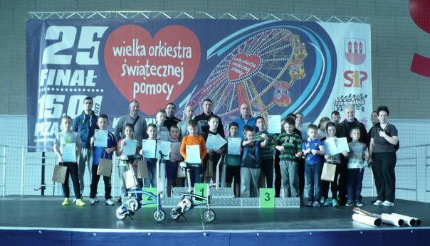 Halowy Turniej Rowerowy w przasnyskiej 