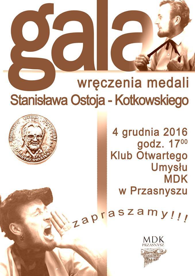 Laureaci Medalu Stanisława Ostoi-Kotkowskiego