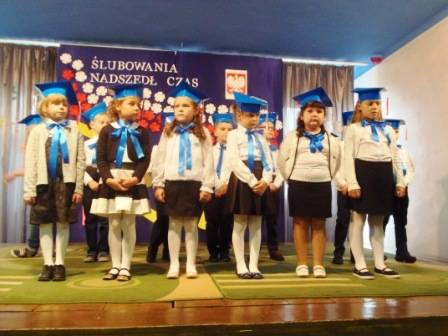 Ślubowanie w Krzynowłodze Małej