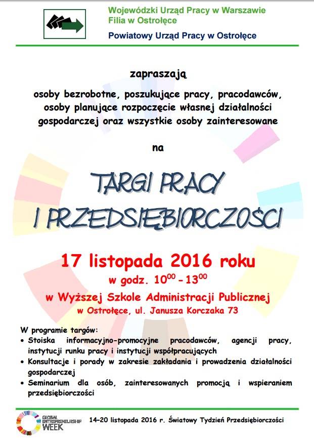 PUP: Targi pracy i przedsiębiorczości 