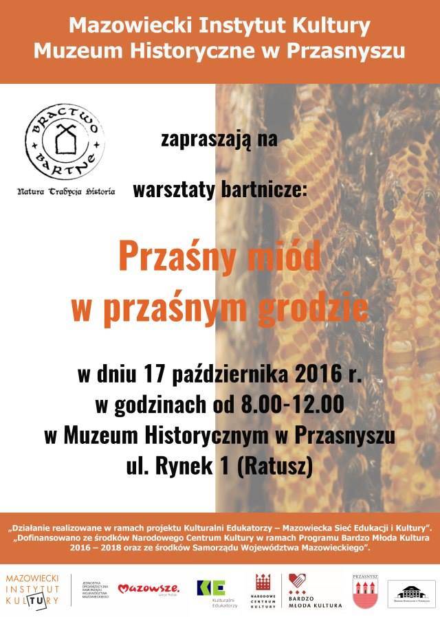 Warsztaty bartnicze - zaprosznie