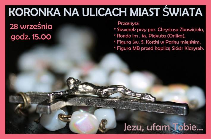KORONKA DO MIŁOSIERDZIA BOŻEGO NA ULICACH MIAST ŚWIATA