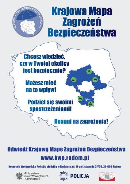 Krajowa Mapa Zagrożeń Bezpieczeństwa ruszyła na Mazowszu