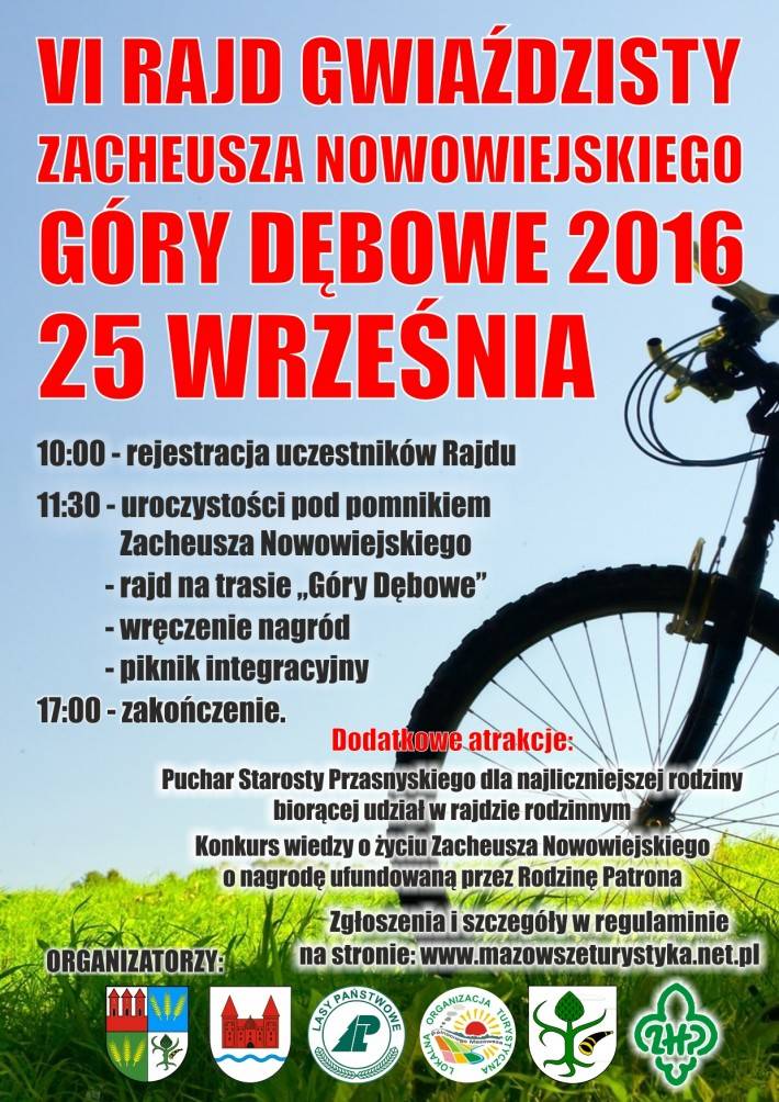 Chorzele: VI Rajd Gwiaździsty im. Zacheusza Nowowiejskiego