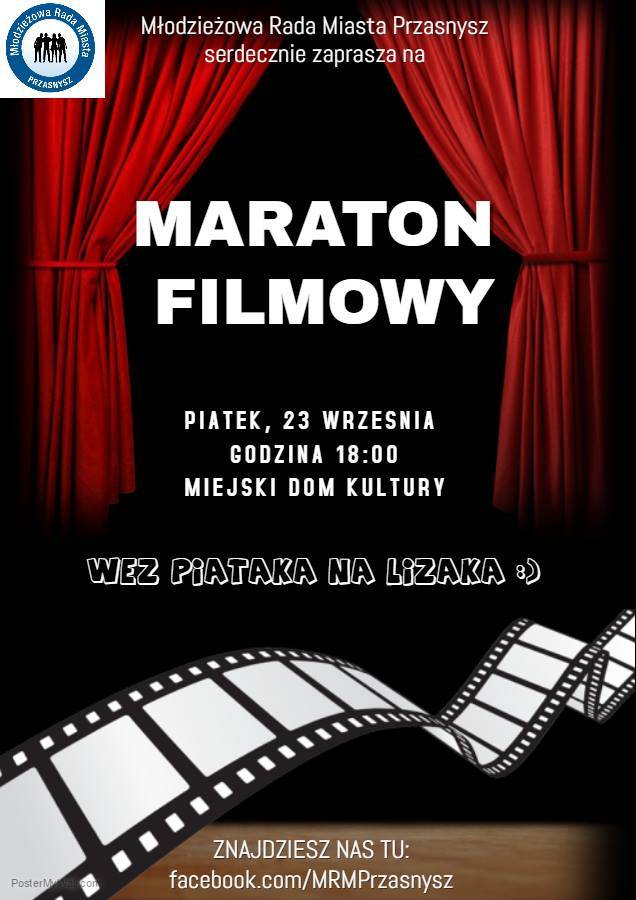 MARATON FILMOWY - zaproszenie