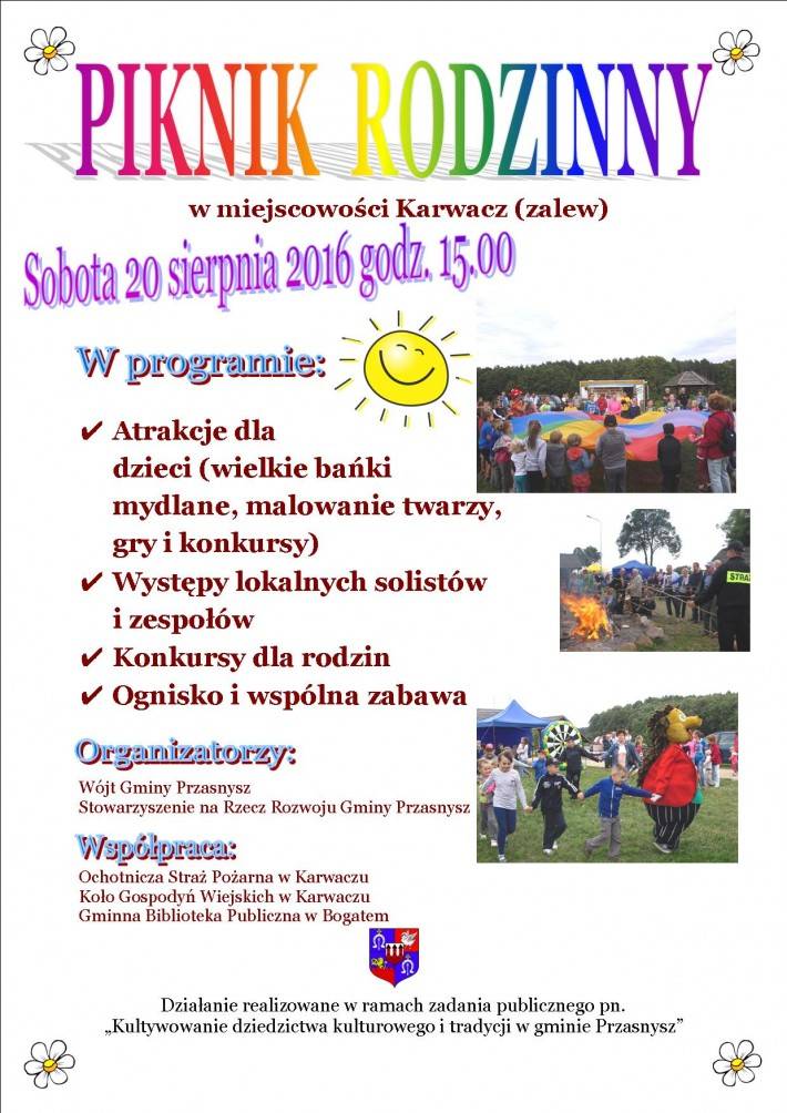Piknik Rodzinny w Karwaczu