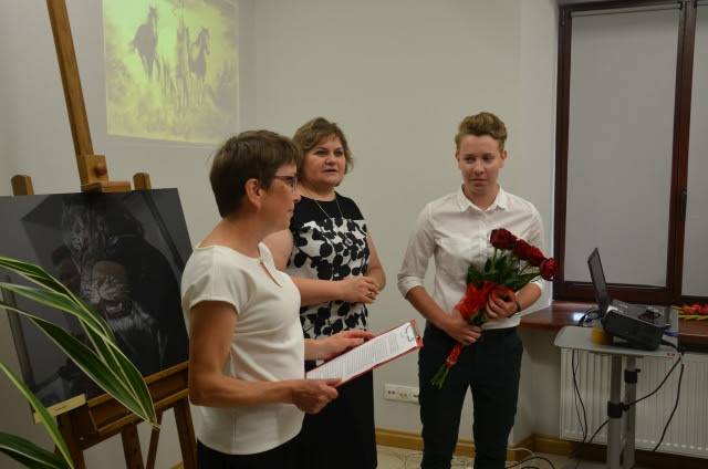 Wernisaż wystawy malarstwa Karoliny Kacprzak