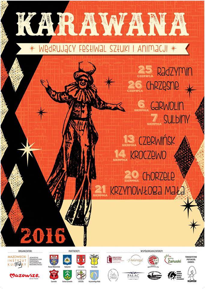 Karawana. Wędrujący Festiwal Sztuki i Animacji odwiedzi powiat przasnyski