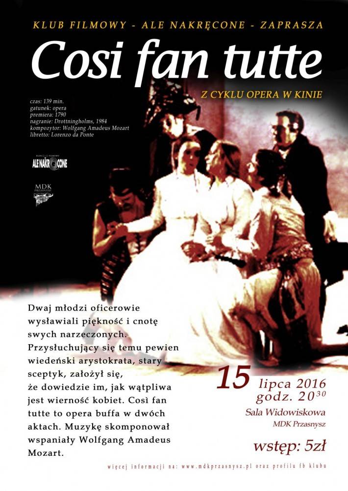 Klub Filmowy zaprasza