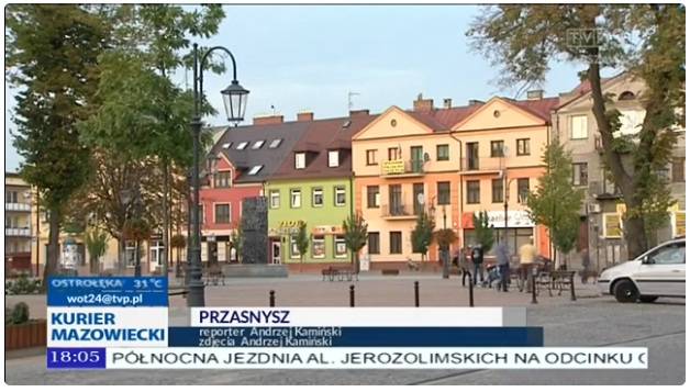 Kurier Mazowiecki o planach budowy zbiornika wodnego w Przasnyszu (VIDEO)