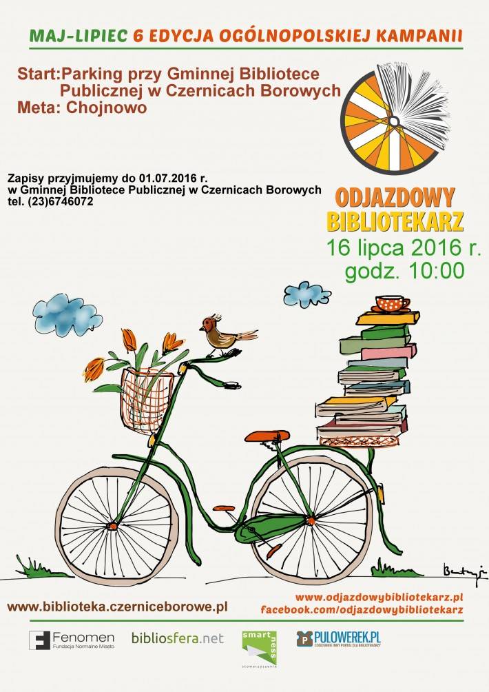 Czernice Borowe: Odjazdowy bibliotekarz