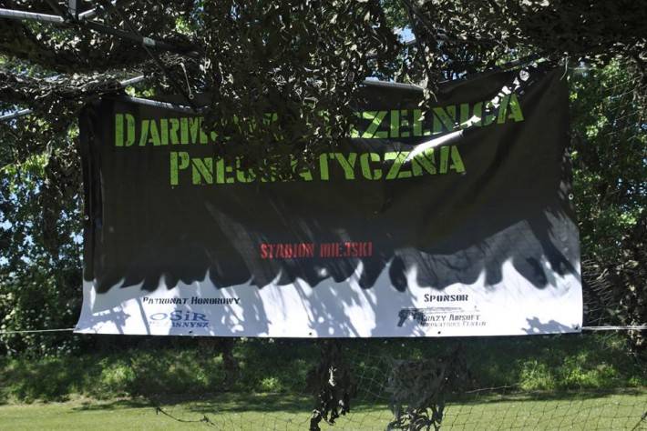 Bezpłatny poligon airsoftowy na Stadionie Miejskim w Przasnyszu