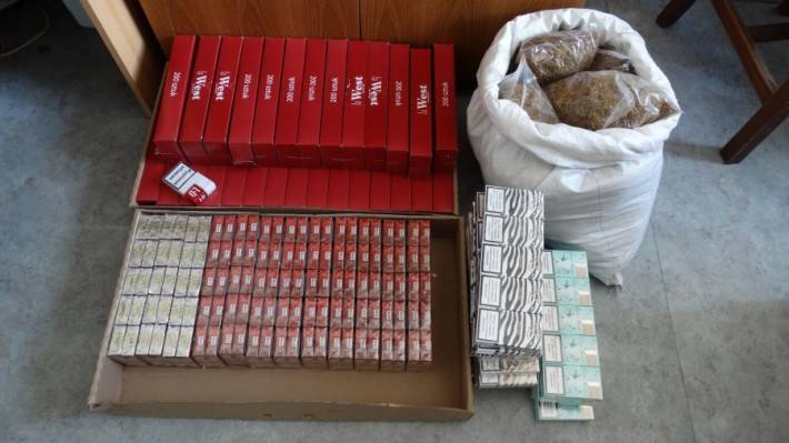 Przasnyscy kryminalni zabezpieczyli nielegalne papierosy