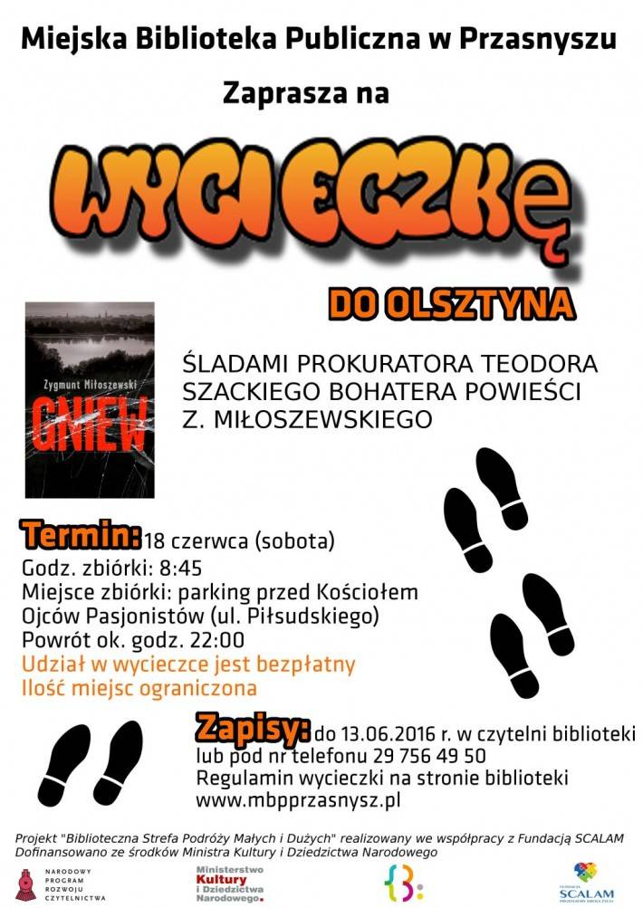MBP zaprasza na wycieczkę do Olsztyna