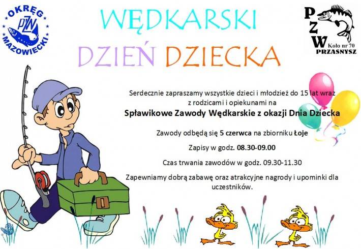 Wędkarski Dzień Dziecka 2016