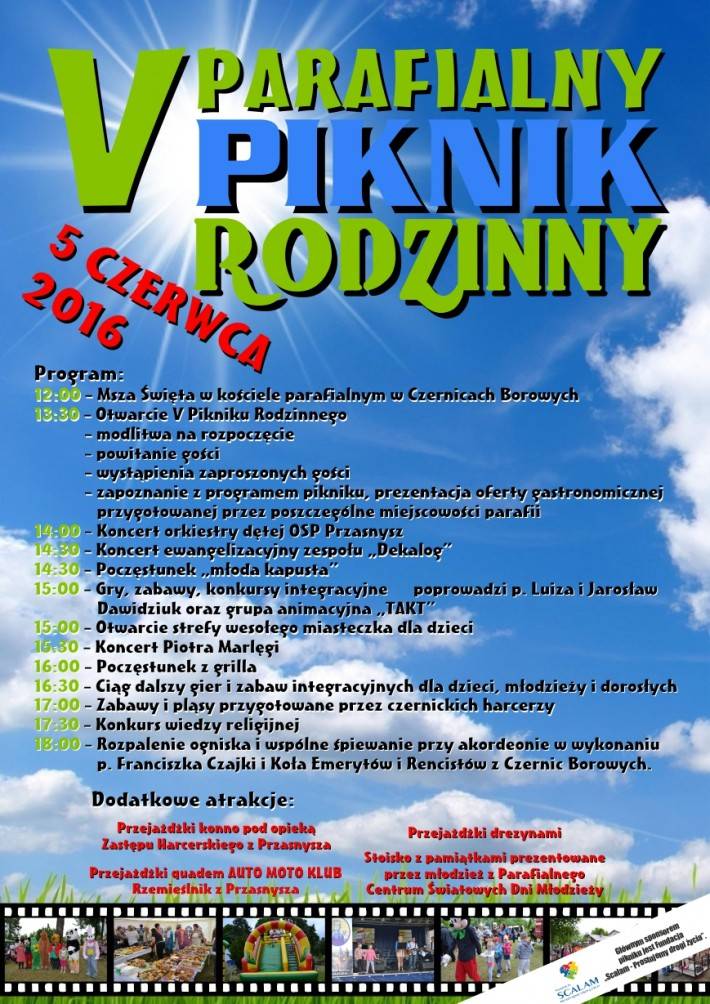 Czernice Borowe: V Parafialny Piknik Rodzinny