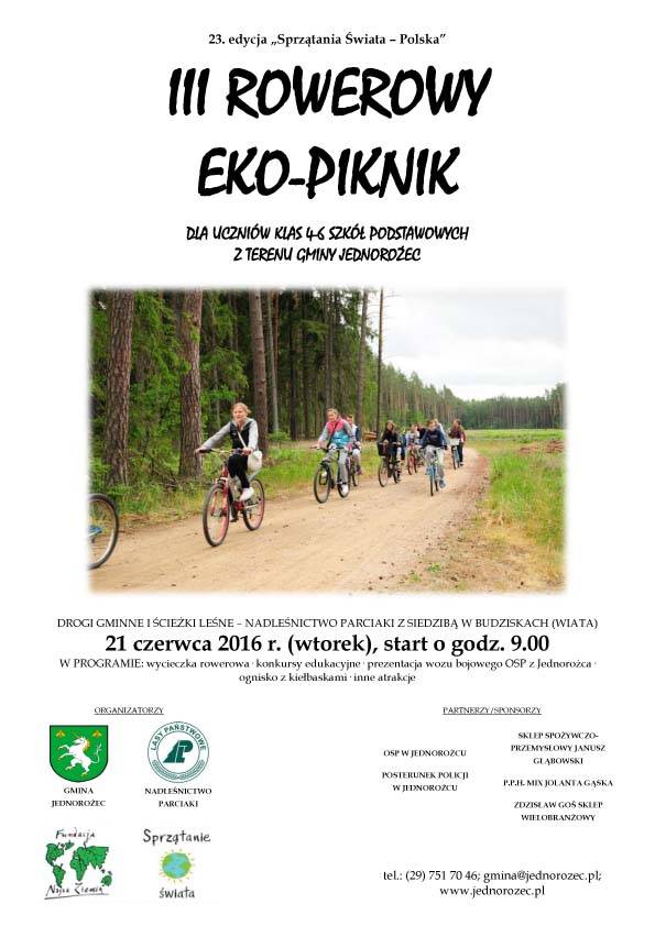 Jednorożec: III Rowerowy Eco-Piknik