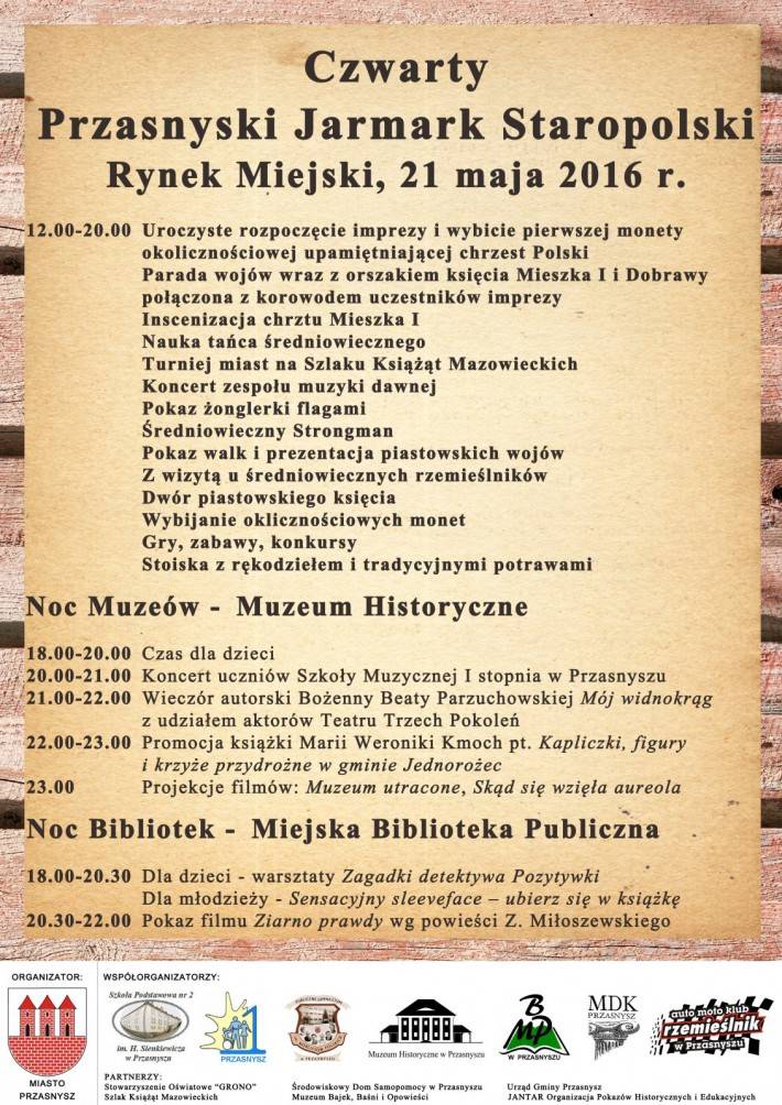 IV Przasnyski Jarmark Staropolski 