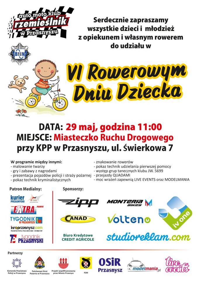 VI Rowerowy Dzień Dziecka 2016