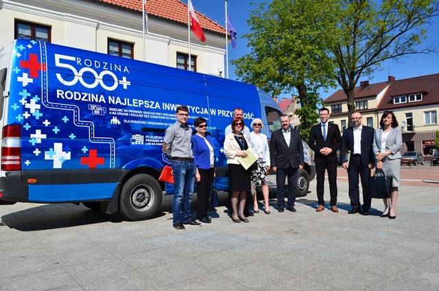 Bus 500 plus w Przasnyszu