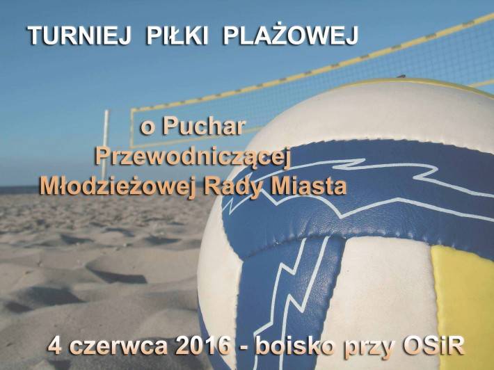 Turniej Piłki Plażowej - zaproszenie