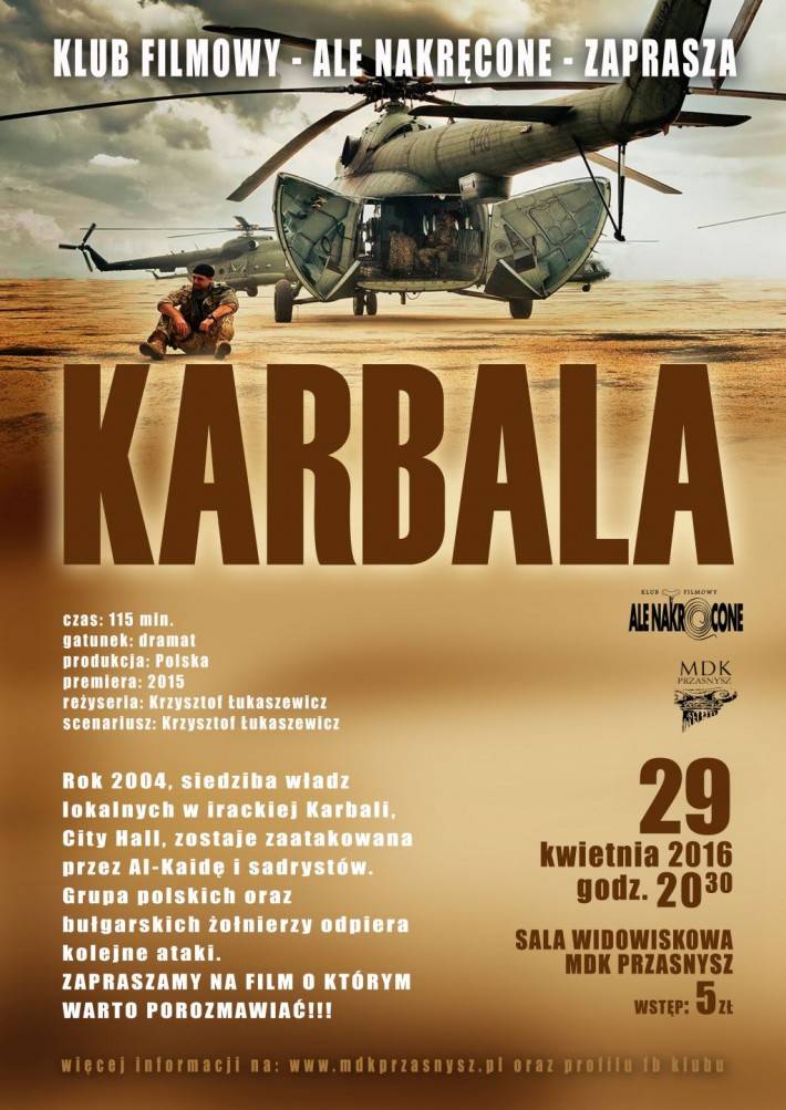 Klub Filmowy zaprasza