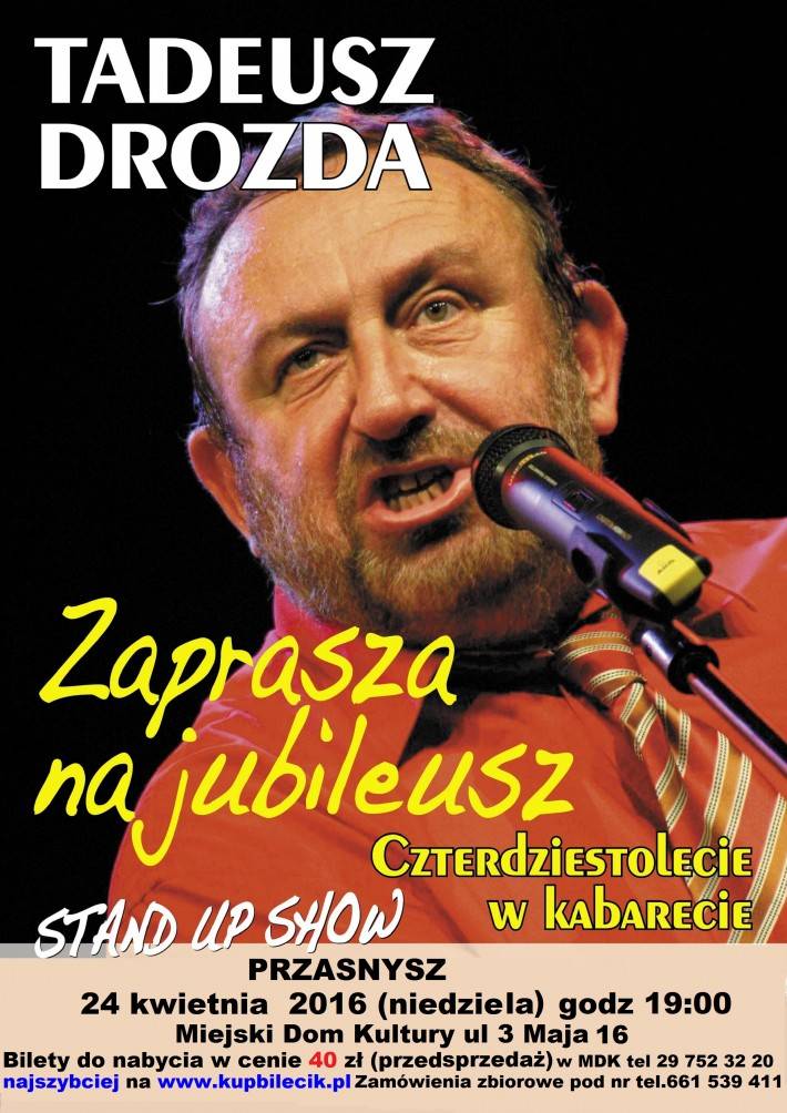 Jubileuszowy występ Drozdy w Przasnyszu