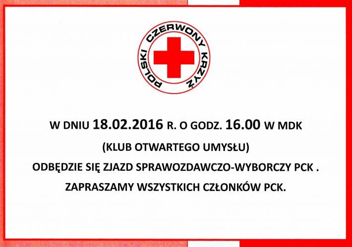 PCK: Zjazd sprawozdawczo-wyborczy