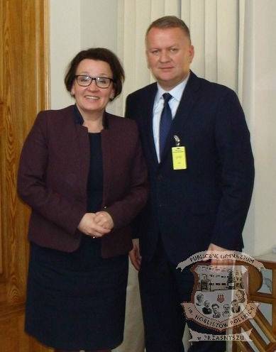Spotkanie Minister Edukacji Narodowej z Krajowym Stowarzyszeniem Pomocy Szkole