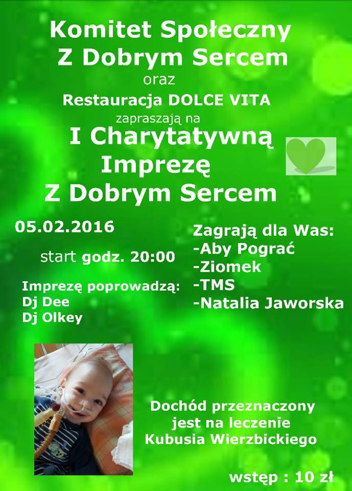 I Charytatywna impreza Z Dobrym Sercem