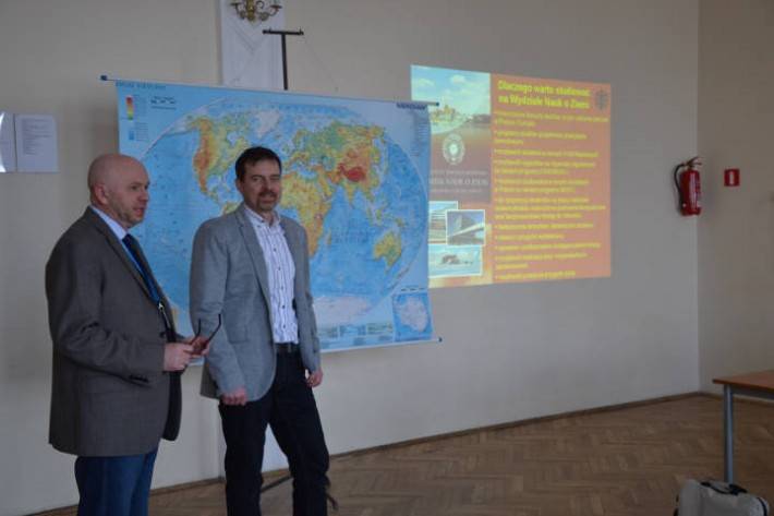 LO: Kolejny wykład uczniów klas geograficznych