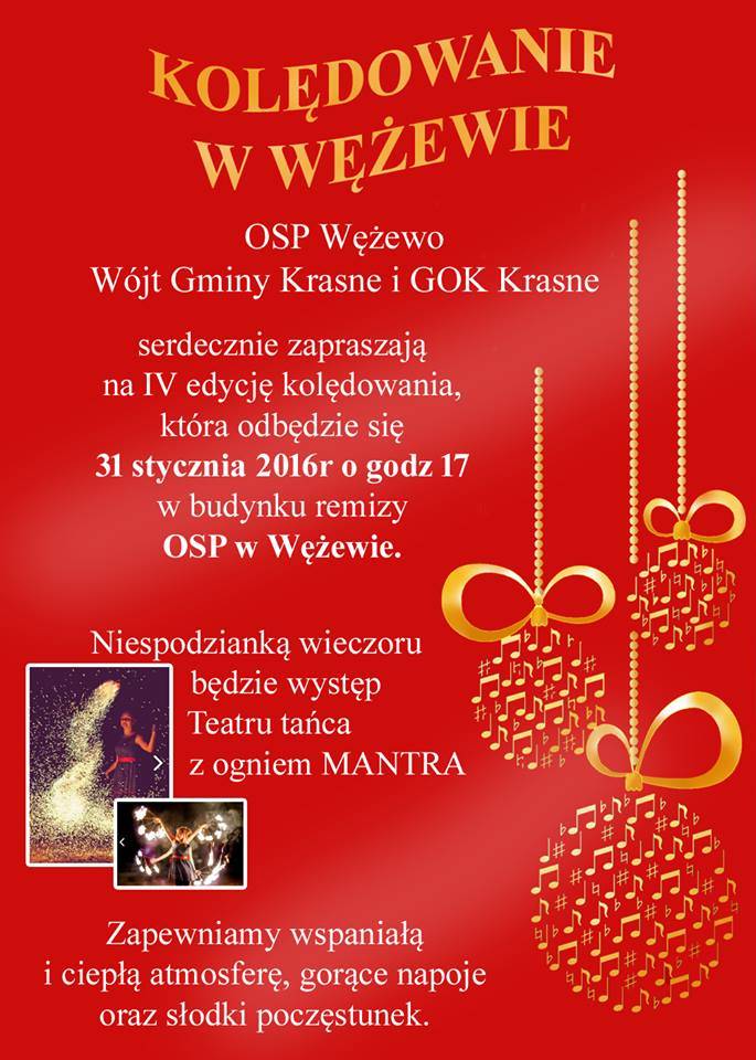 Kolędowanie w Wężewie