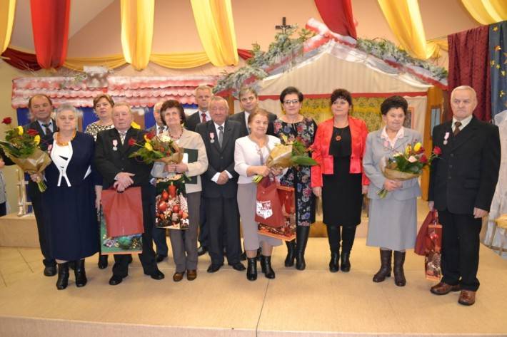 Jubileusz Złotych Godów w Gminie Przasnysz (ZDJĘCIA)