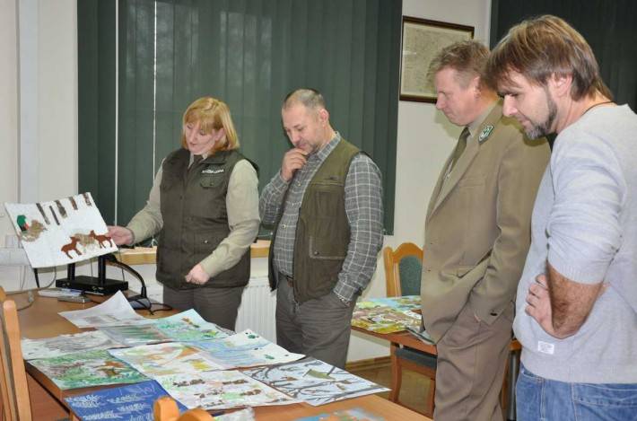 Rozstrzygnięcie konkursu plastycznego „Moje wędrówki po lesie