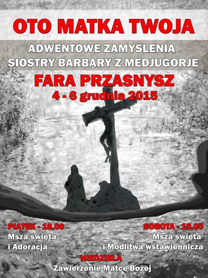 Zamyślenia Adwentowe z Siostrą Barbarą