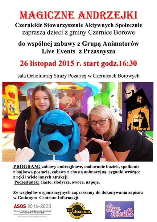 Czernice Borowe: Magiczne Andrzejki