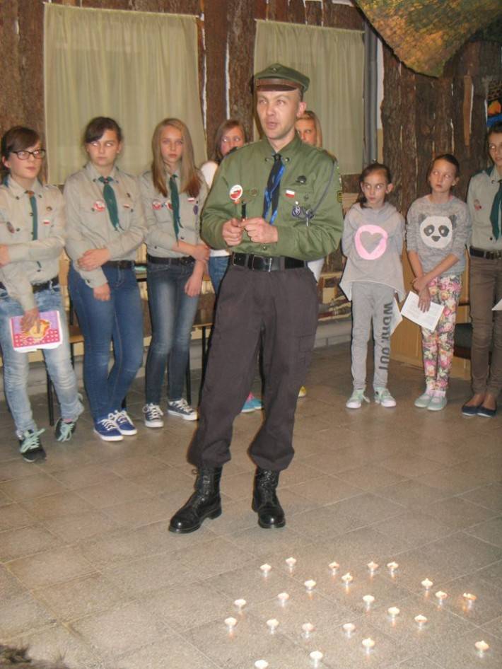 Harcerska Zielona Noc 1HDK „ZIELONY PŁOMIEŃ” (ZDJĘCIA)