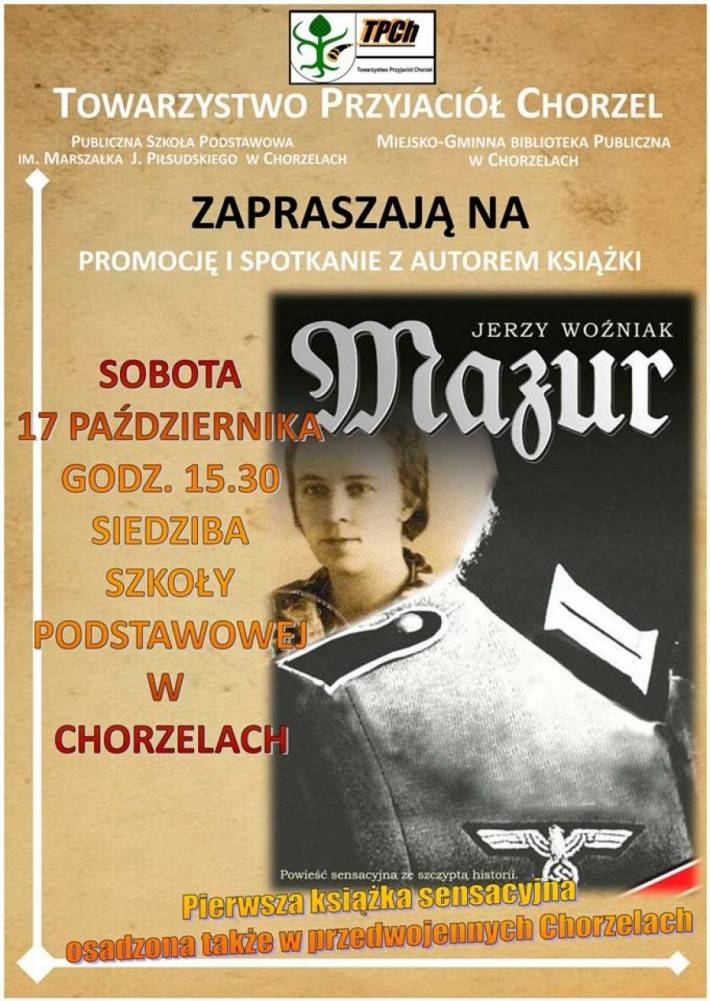 Chorzele: Spotkanie z autorem książki 