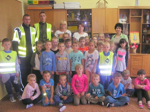 Spotkanie uczniów z policjantami
