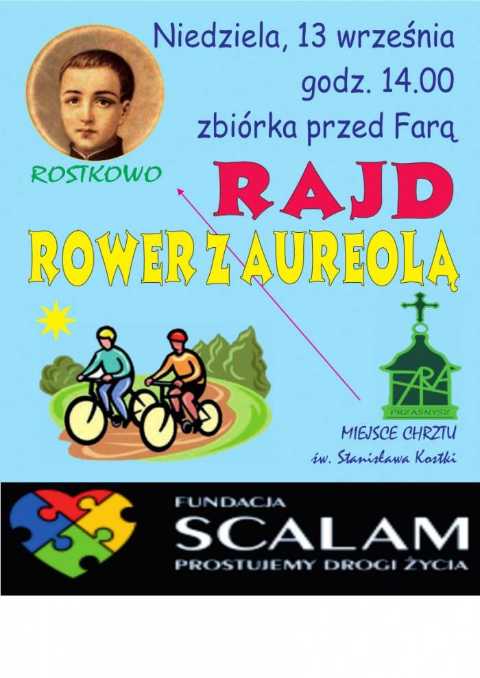 ROWER Z AUREOLĄ  - zaproszenie na rajd