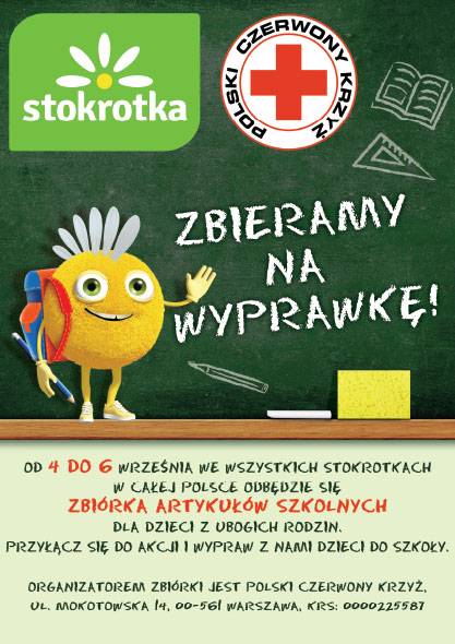 PCK: Zbieramy na wyprawkę!