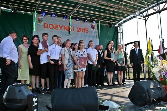 Nagrodzeni podczas Dożynkowego Święta