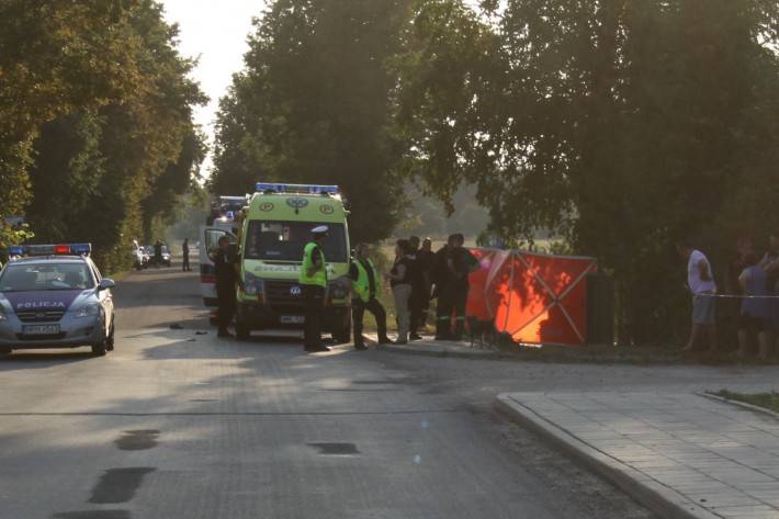 Tragiczny wypadek przasnyszanina w Nowej Sławogórze