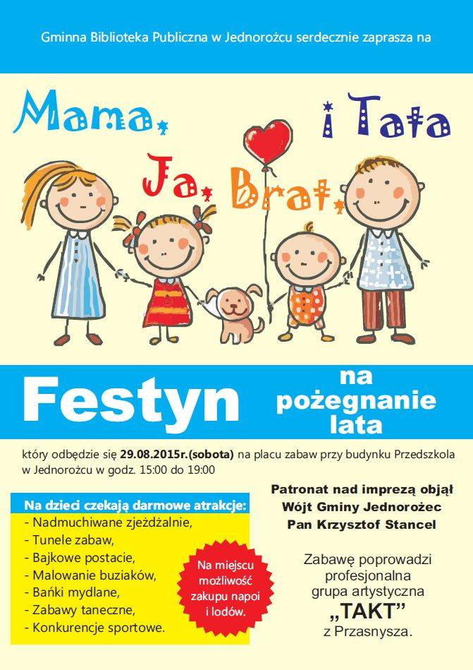 Pożegnanie lata w Jednorożcu