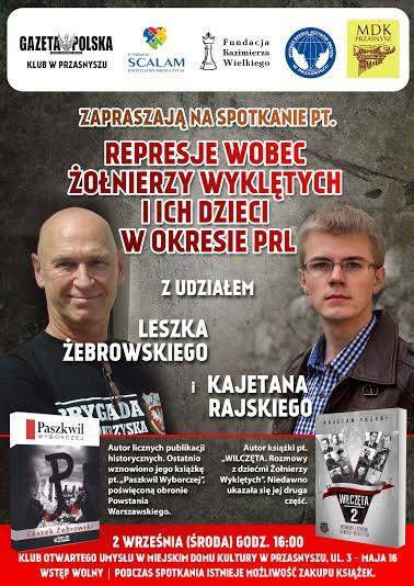 Spotkanie z udziałem Leszka Żebrowskiego i Kajetana Rajskiego